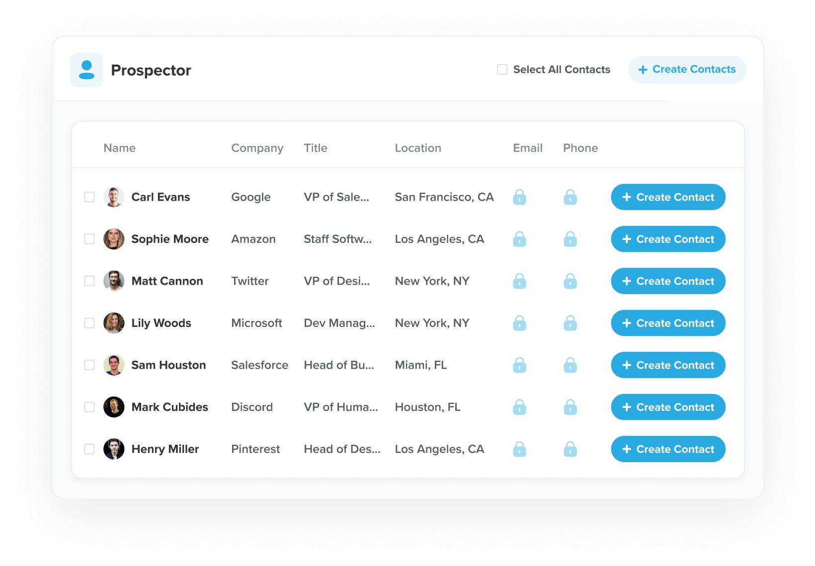 Generate new contacts in bulk - Yesware